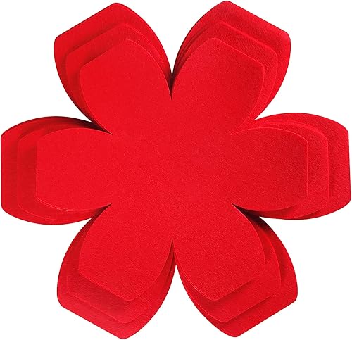 Miniatura 7 de BYKITCHEN Protectores para ollas juego de 12 y 3 tamaños diferentes separadores de fieltro más grandes y gruesos protectores de separadores grises
