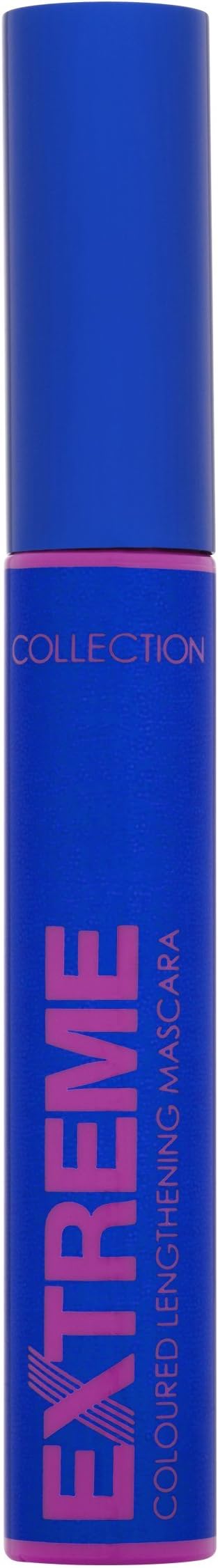 Collection Cosmetics Extreme Colour Lengthening Mascara, Intensely Pigmented, 9ml, Blue