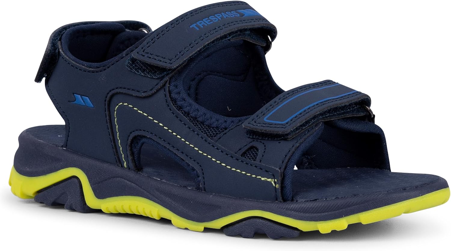 Trespass Jett Kids Sport Sandals Comfortable Footwear with Cushioned Insole Adjustable Strap Closure Sandals Shoes for Outdoor Spring Summer Beach Holiday Travel
