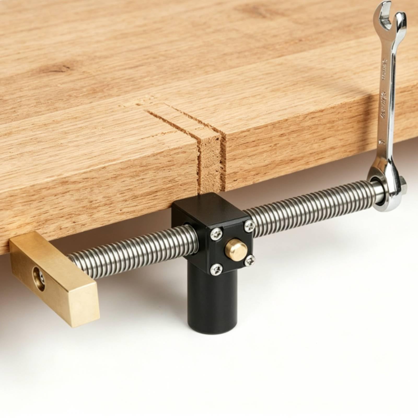 Étau Rapide Poignée Clé Étau Table Rapide Réglable Mâchoire Serrage D'atelier pour Bricoleurs, 19MM