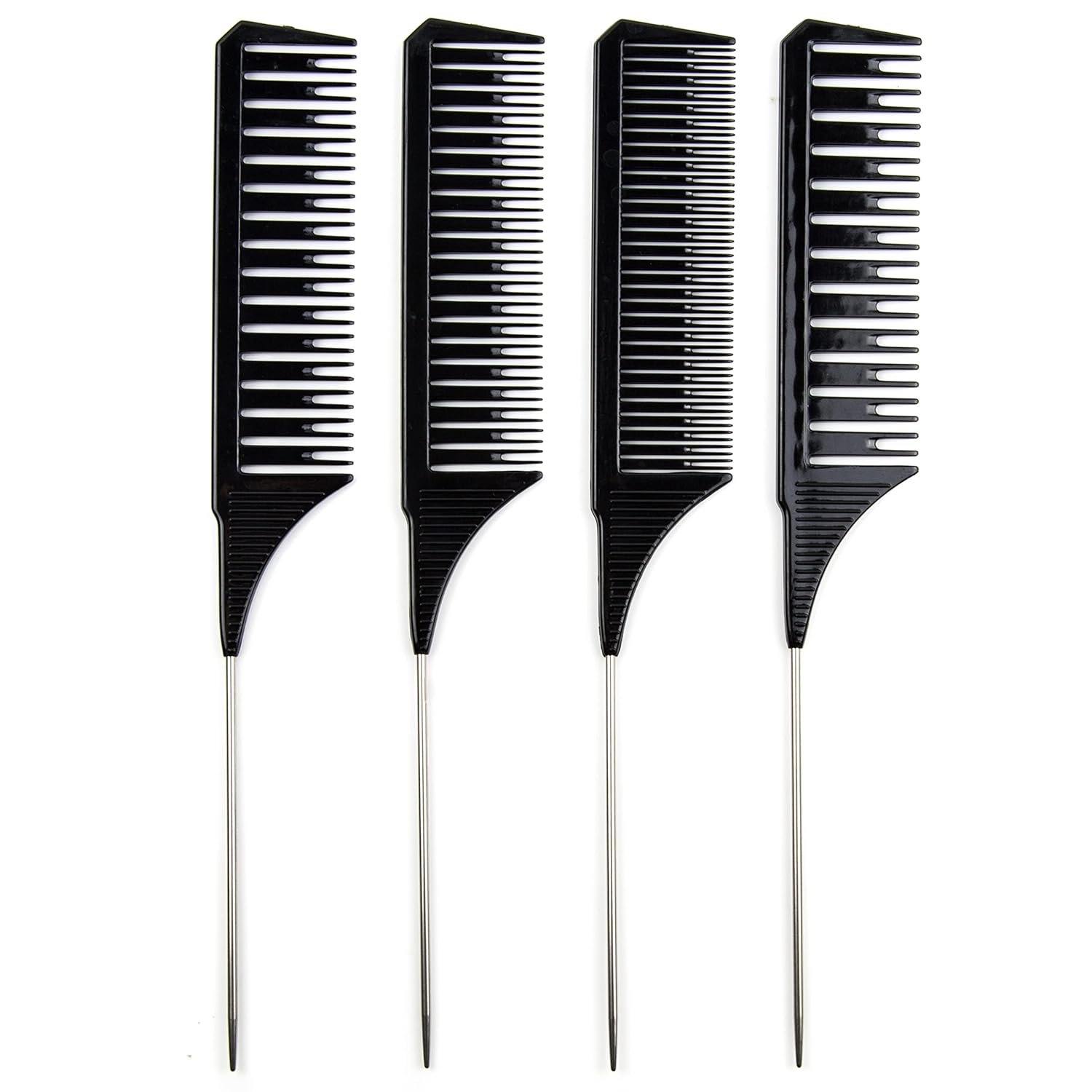 Highlighting Combs Set of 4 Black Highlight Combs