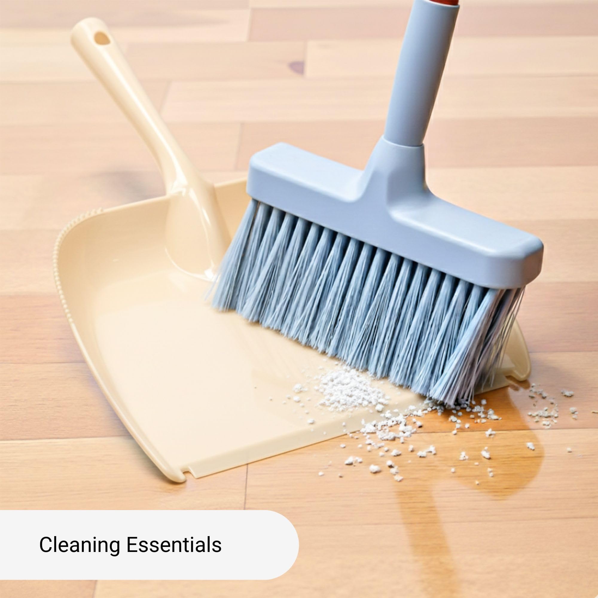 FLAIR Estella Dustpan - Beige, Comfortable Grip -2