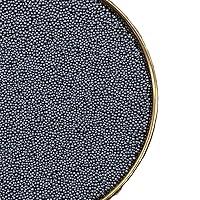 Vista 7 de Gránulos comestibles de perlas, chispas para pasteles, chispas de galletas, perlas de azúcar, perlas de caramelo comestibles, 4.59 oz, 4.6 onzas