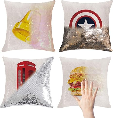 sequin pillows amazon