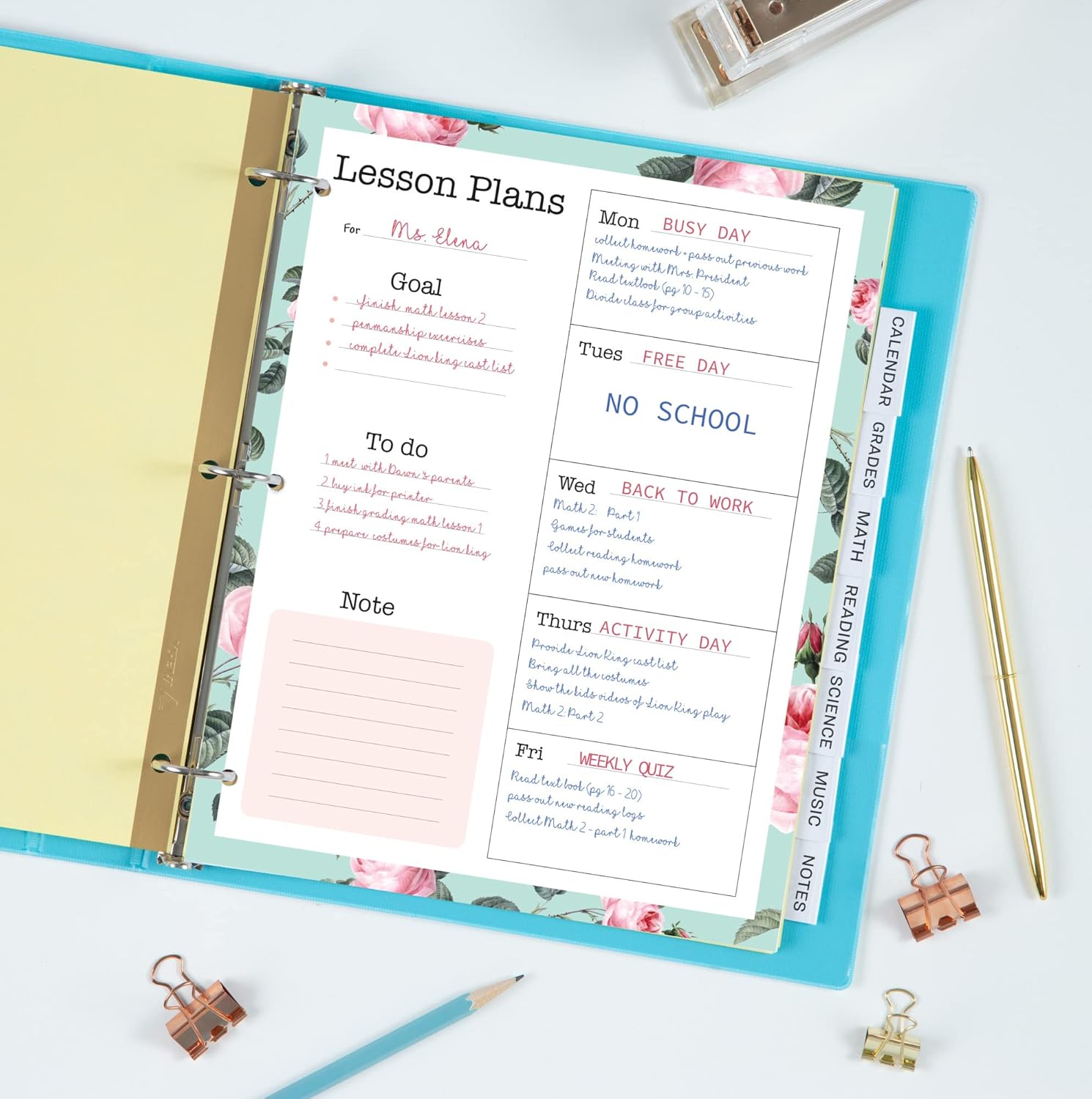 Avery 8-Tab Binder Dividers, Insertable Clear Big Tabs, 24 Sets (11115) : Office Products