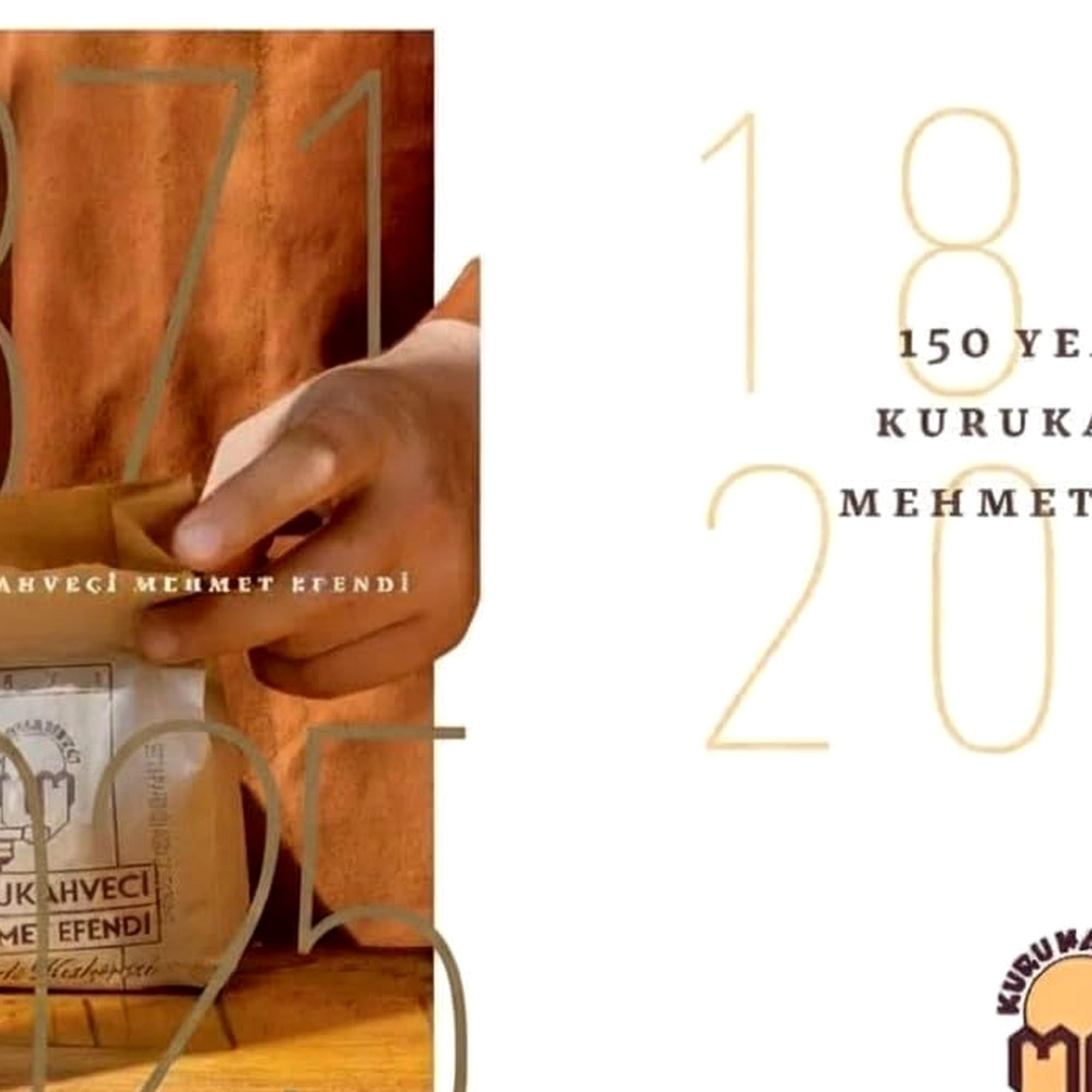KURUKAHVECI MEHMET EFENDI Kolumbijski filtr do kawy świeżo zmielony, bogaty aromat, pełne naturalne słodkawe orzechy laskowe do czekolady, smak karmelowy 2,82 l OZ / 80 g