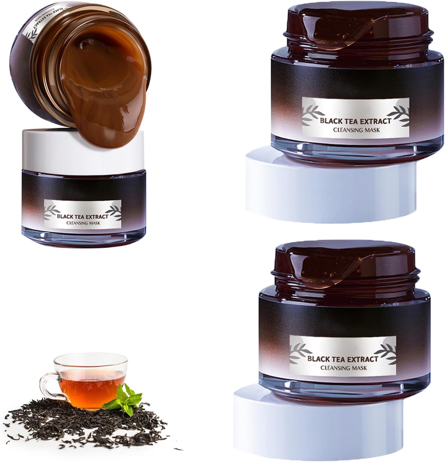 Soly Black Tea Mask, Black Tea Face Mask, Black Tea