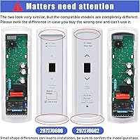 Vista 3 de Placa de control electrónico del congelador 297370600 - Sustituye a 297241800, 297366100