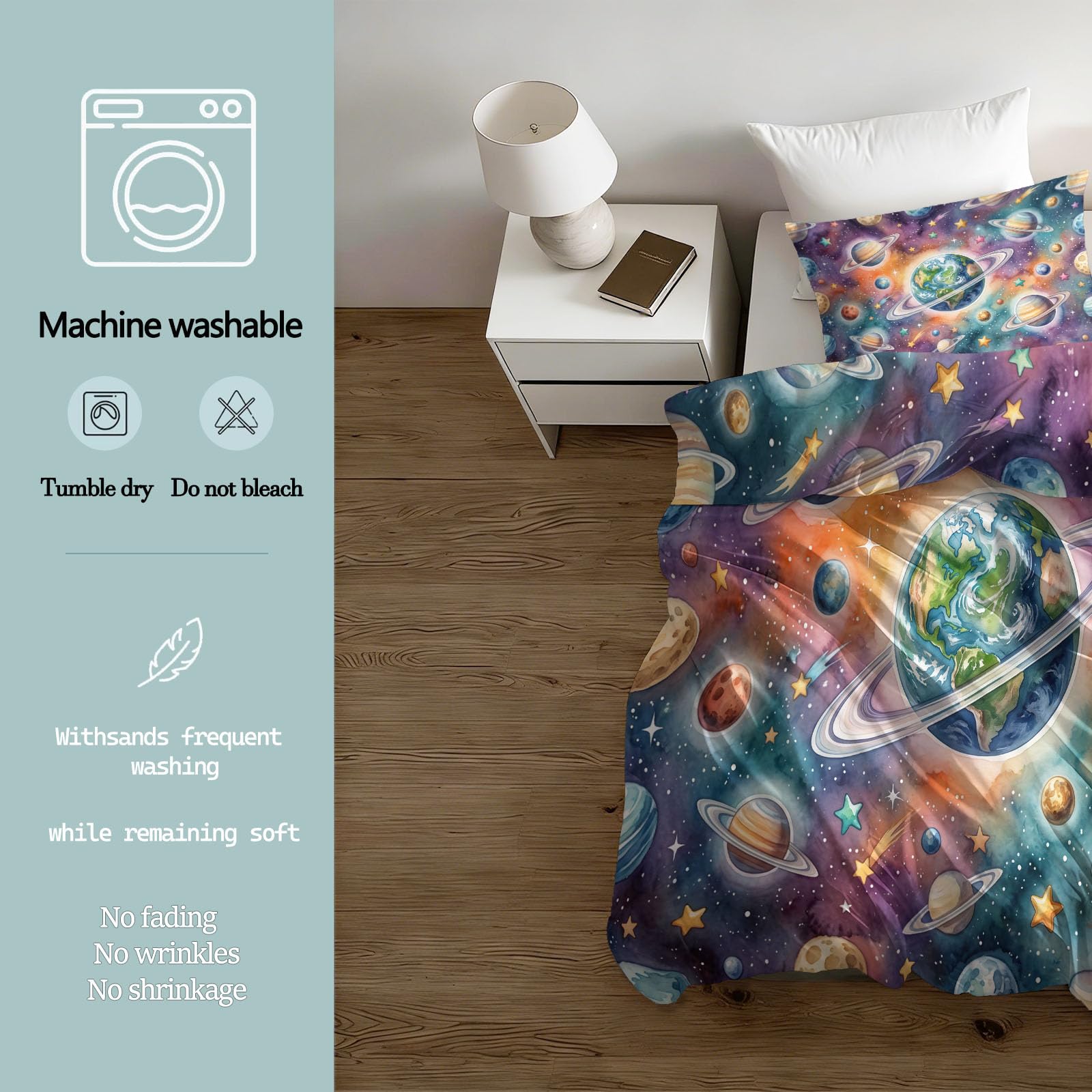Zestaw pościeli Science-Fiction 220 x 240 Zamek błyskawiczny