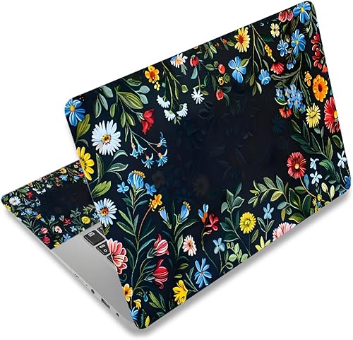 Miniatura 17 de DINKY - Adhesivo decorativo universal para portátil, calcomanía reutilizable de vinilo de 12, 13, 13.3, 14, 15, 15.4, 15.6 pulgadas, funda de vinilo