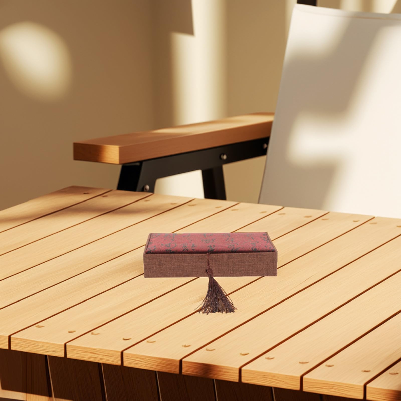 YDYDTTKD Juego de Peine y joyero de Madera, Caja de Embalaje de Papel Satinado, Almacenamiento de Pulseras y Collares de Estilo Antiguo, Organizador de Joyas para Regalar y presentación Creativa