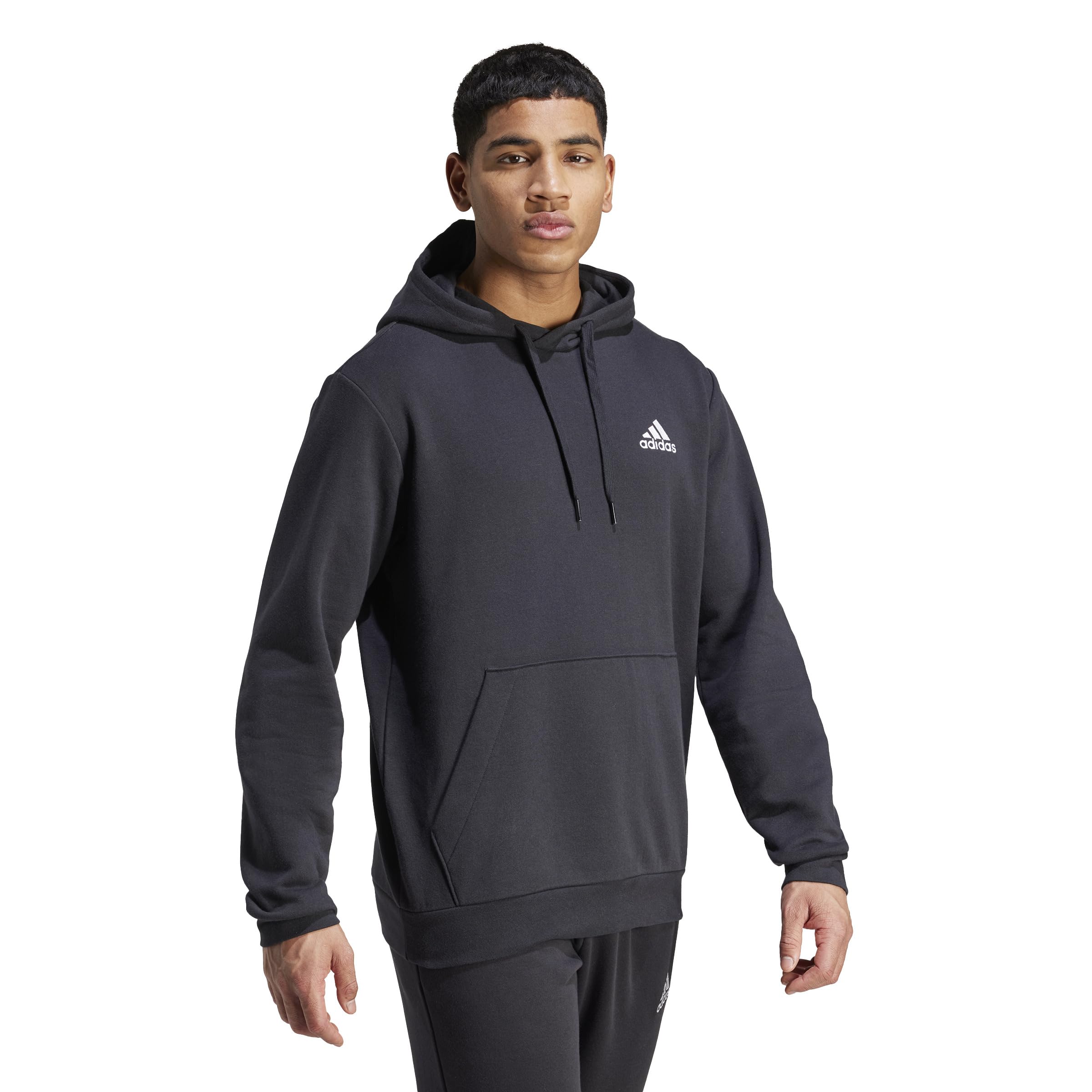 Adidas M Feelcozy Hd IZA15 Bluza, Czarny/Biały, M