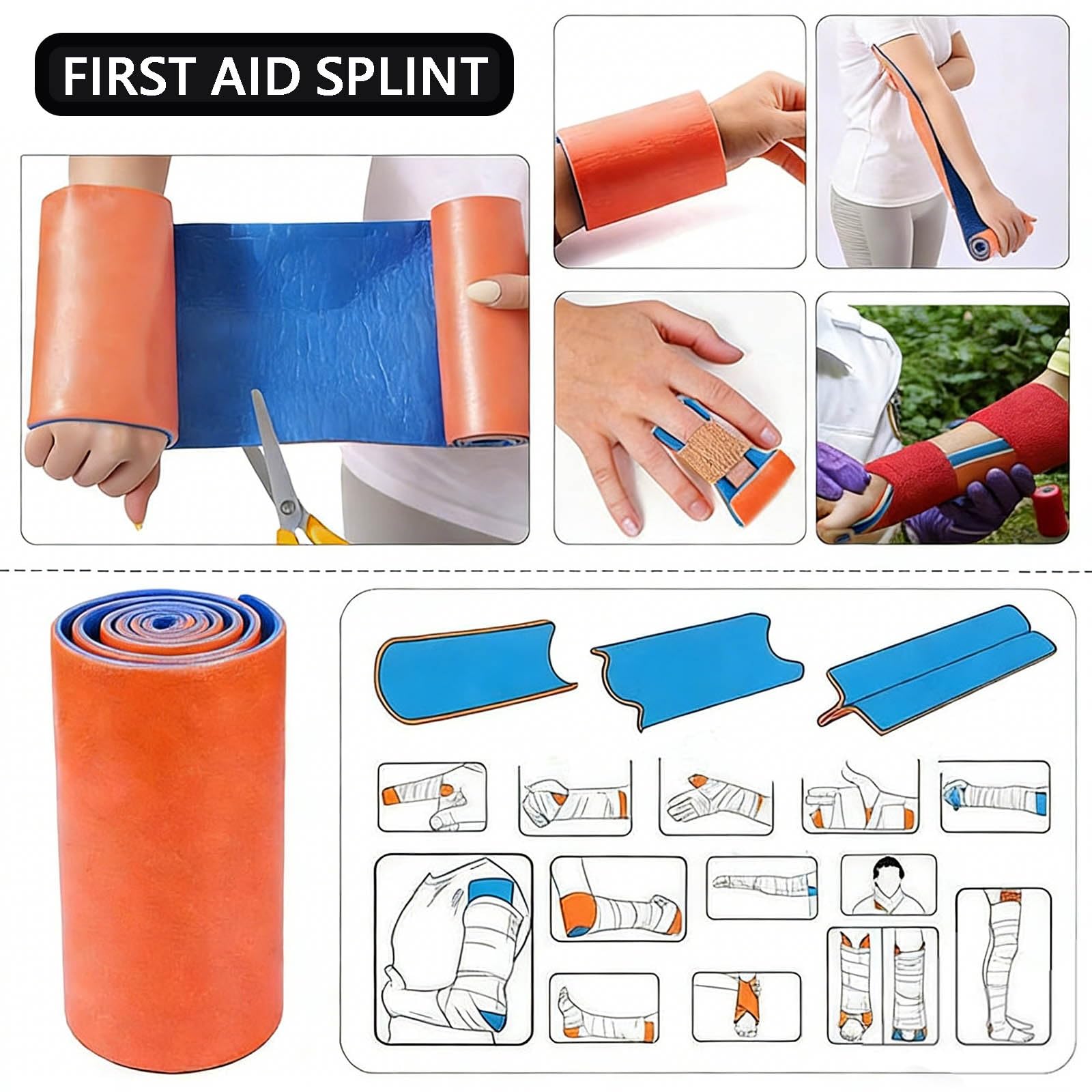 Kit de Supervivencia, Botiquín de Primeros Auxilios, Equipo de Supervivencia, Herramientas, Kit de Trauma con Bolsa Molle para Terremotos, Regalos para Hombres, Papás, Esposos Y Mujeres