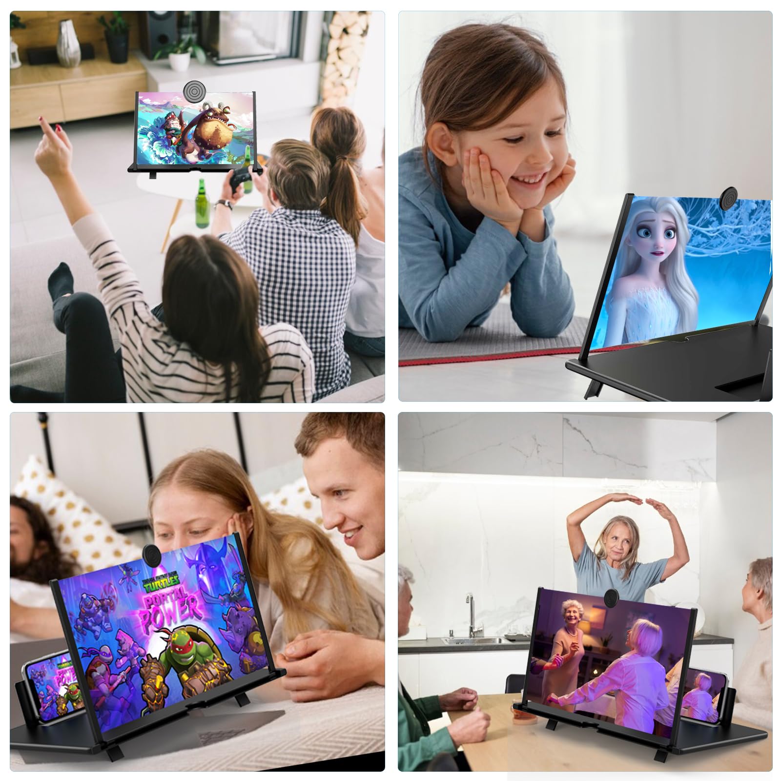 Telefono Movil Lupa De Pantalla De 18