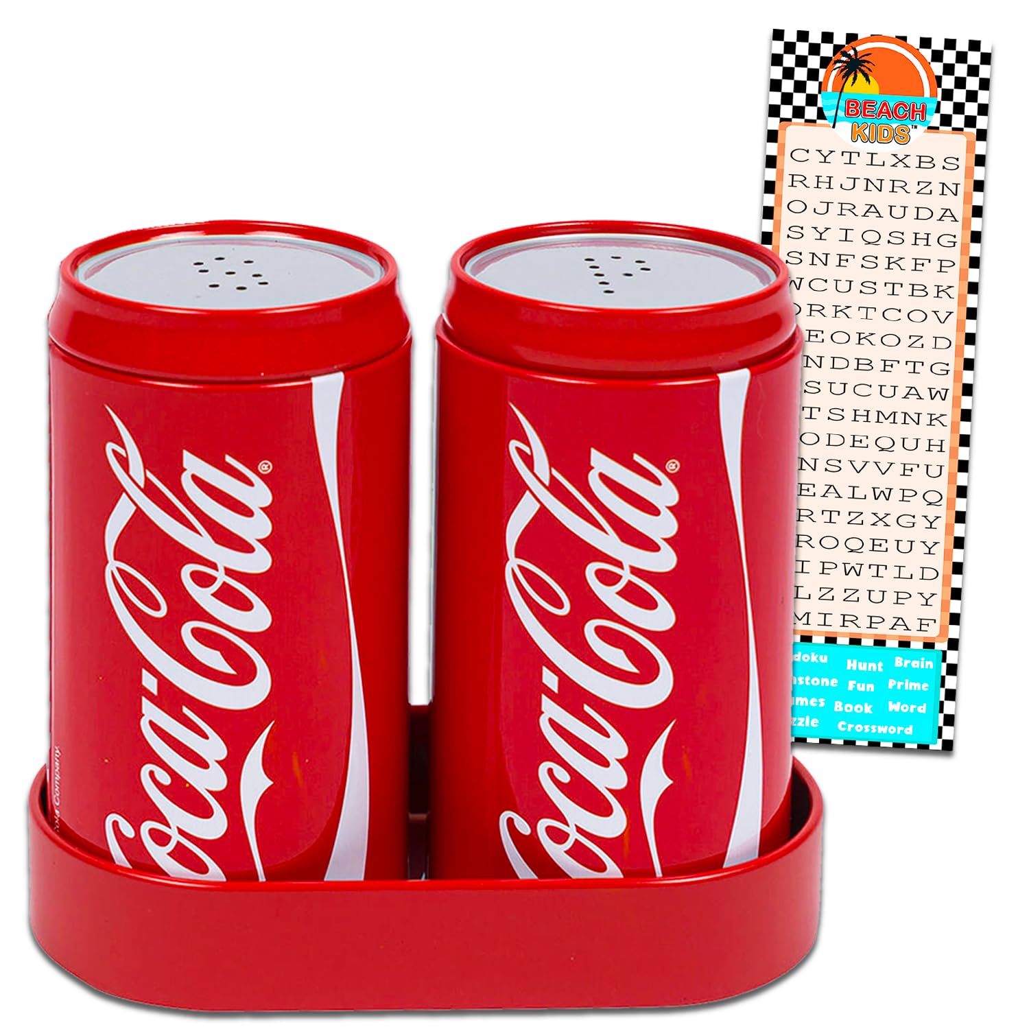 Amazon.com: The Tin Box Company Coca Cola Salt and Pepper Shakers