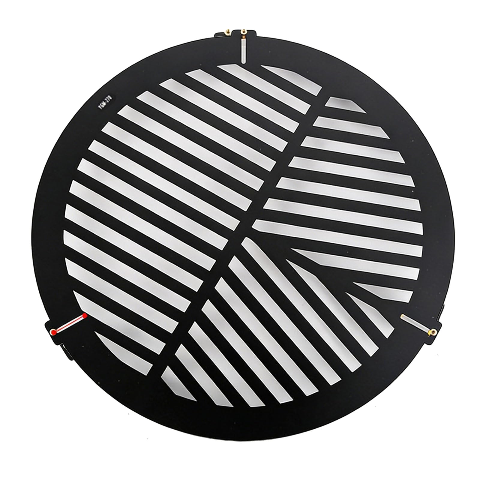 Placa de enfoque Bahtinov de aluminio resistente para telescopios astronómicos 8