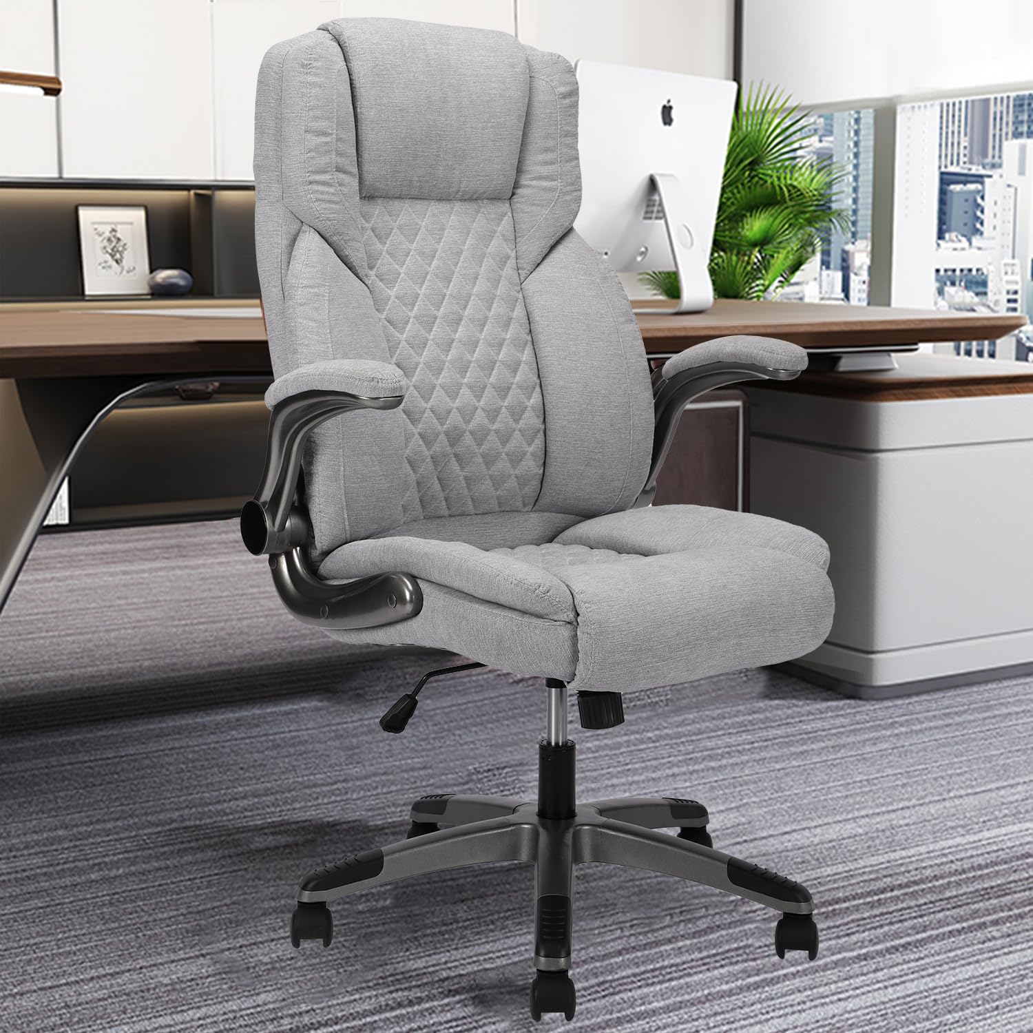 Bosmiller Bürostuhl Ergonomischer Chefsessel