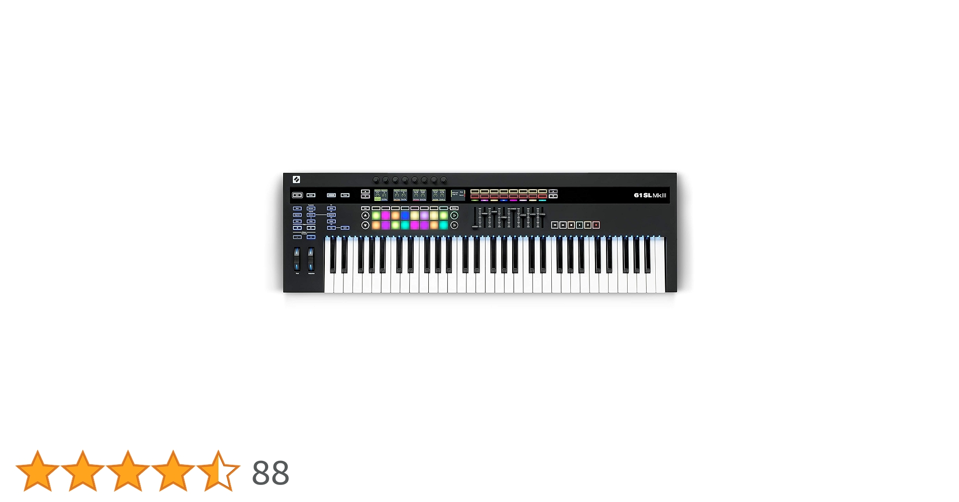 c*s様 Novation 61 SL MK3 (新品) Amazon | novation 61SL MkIII 8トラックシーケンサー搭載 MIDI