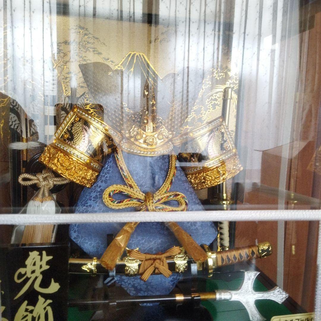 久月　K51449 兜取付ケース入り　10号　オルゴール付き 久月 K51449 兜取付ケース入り 10号 オルゴール付き