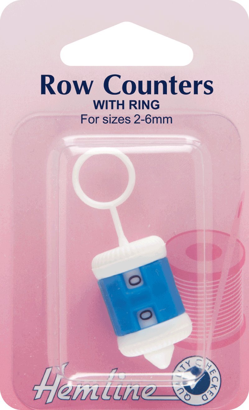 Row Counter with Ring - 2-6mm , SUPPLIED BY DOWNTON FABRICS AND CRAFTS.