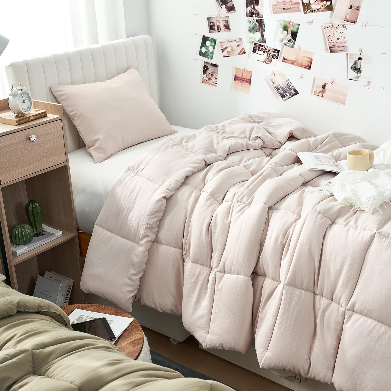 Byourbed Beachfront Avenue - Coma Inducer® Oversized Queen Cooling Comforter Set - Gray Taupe