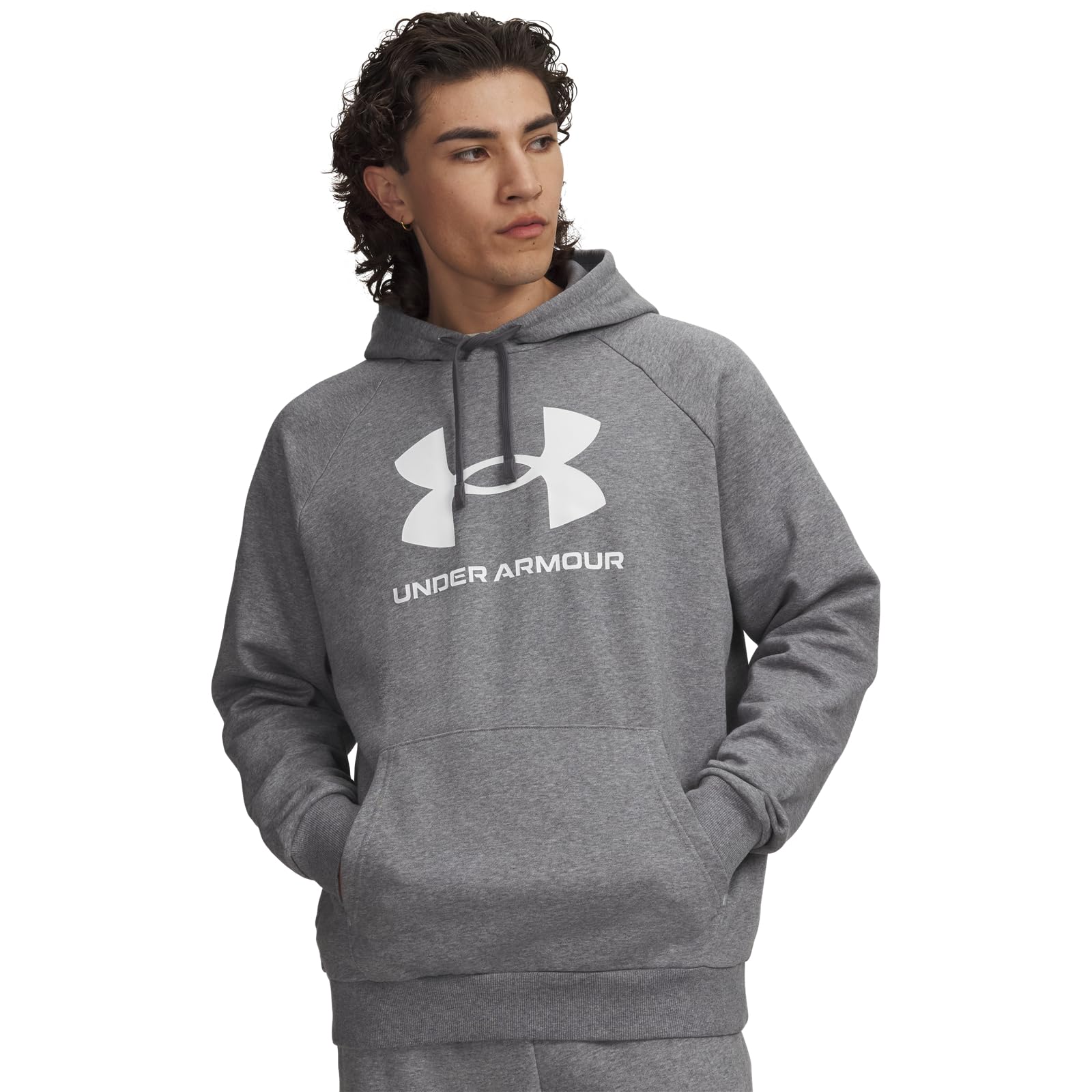 Under Armour UA Rival Fleece Logo HD Felpa Uomo (Pacco da 1)