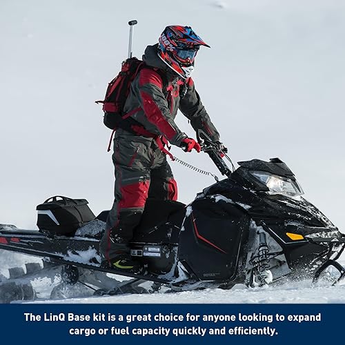 Miniatura 7 de ArrogantF Accesorios de base y hardware para Ski-Doo Linq, 860201806 Kit de base de carga compatible con todos los accesorios del sistema Linq,