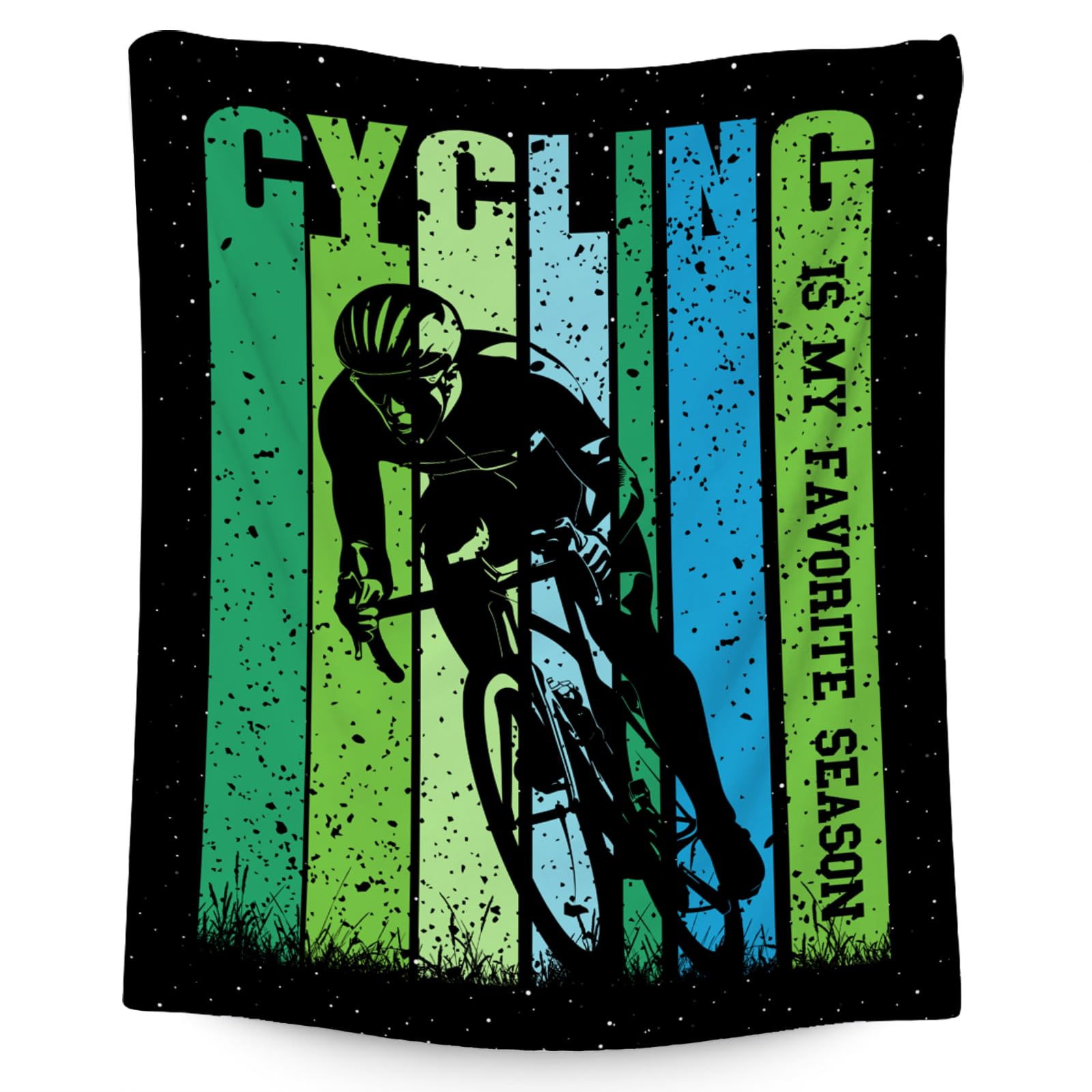 Bicycle Cycling Blanket, Mountain Bike Blanket for Men Adults, Bicycle Gifts for Cyclists, 40