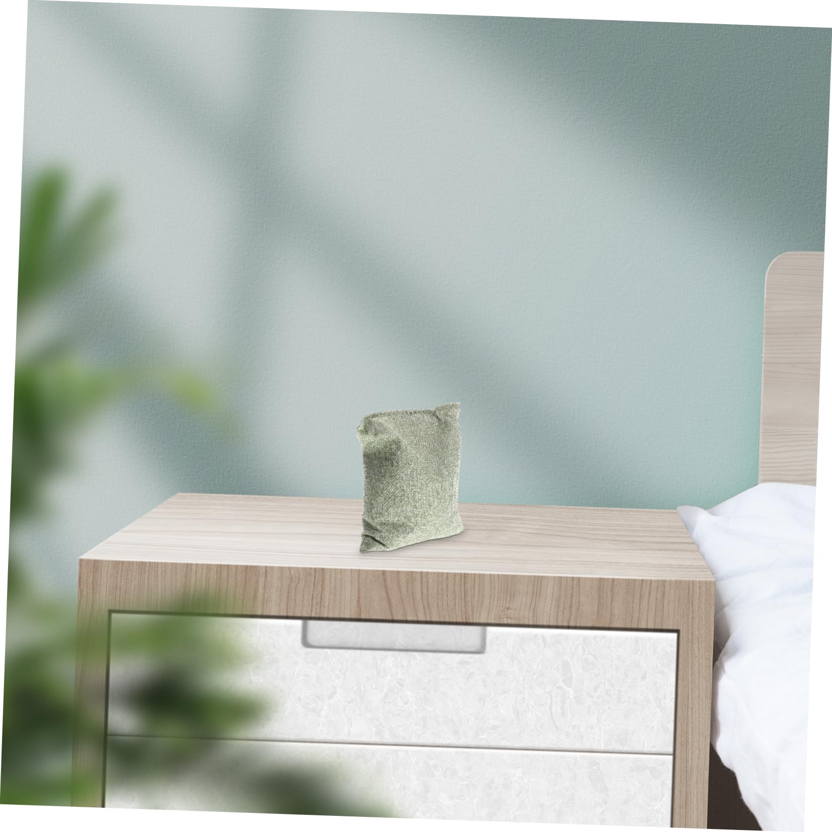 Sacchetti di Carbone Attivo 2 Pezzi in Verde per Assorbire Odori
