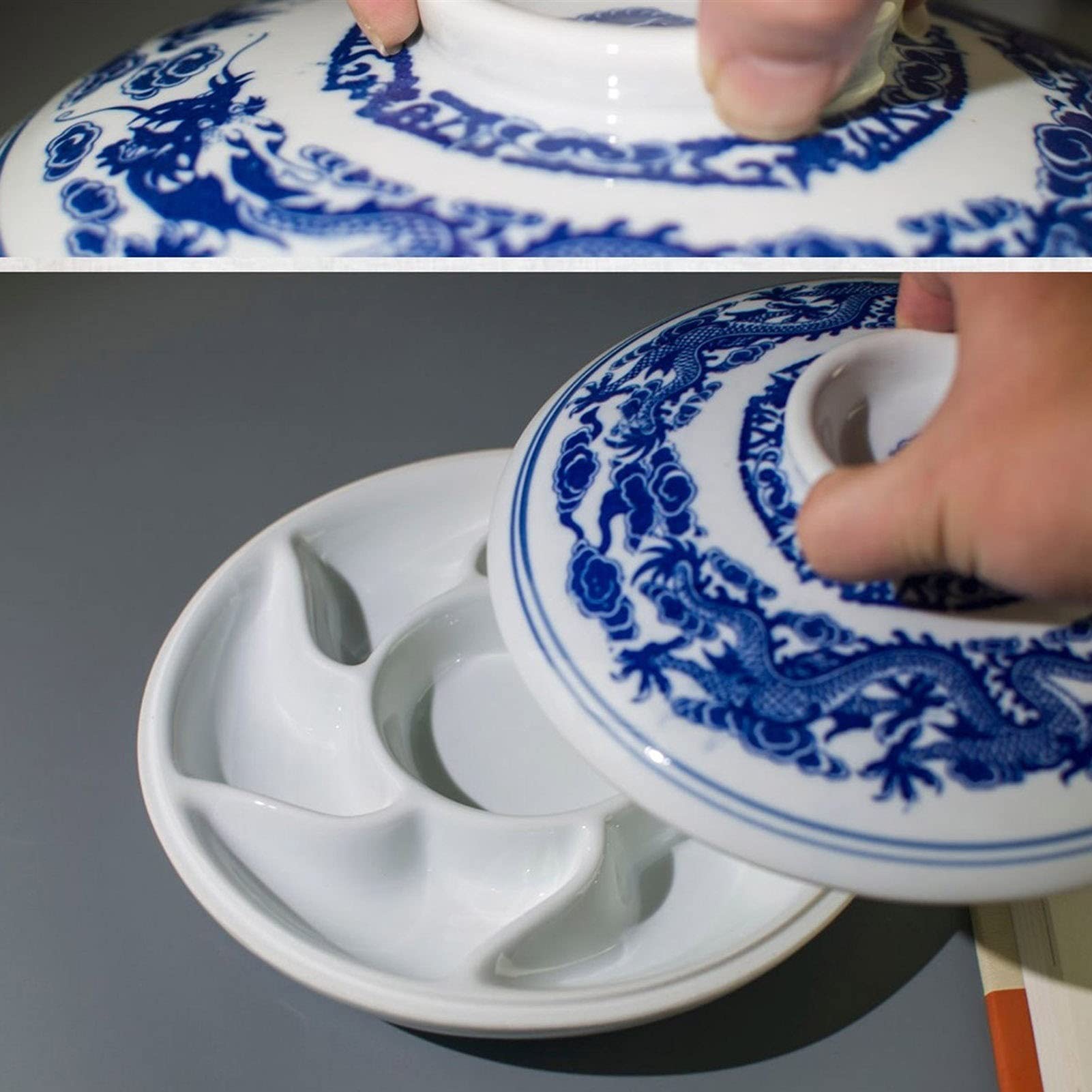 Wielofunkcyjna paleta malarstwa ceramicznego, paleta akwarelowa, paleta porcelana, do akwareli, gwaszu, oleju, tempery