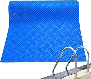 tapete de piscina para escada | Sob as escadas protetoras da piscina tapete de escada | Almofada antiderrapante dobrável universal para escada de piscina para cozinha, sala de estar, Money money