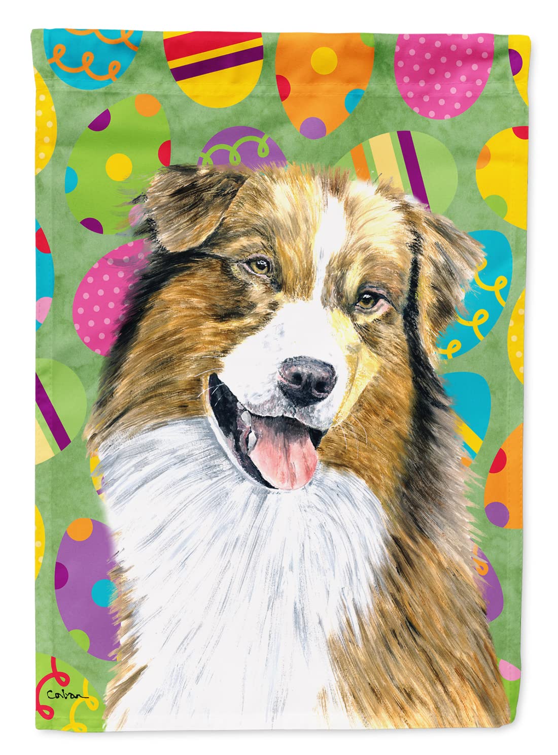 Berger Australien décor de Pâques toile grand format multicolore pour salon convivial