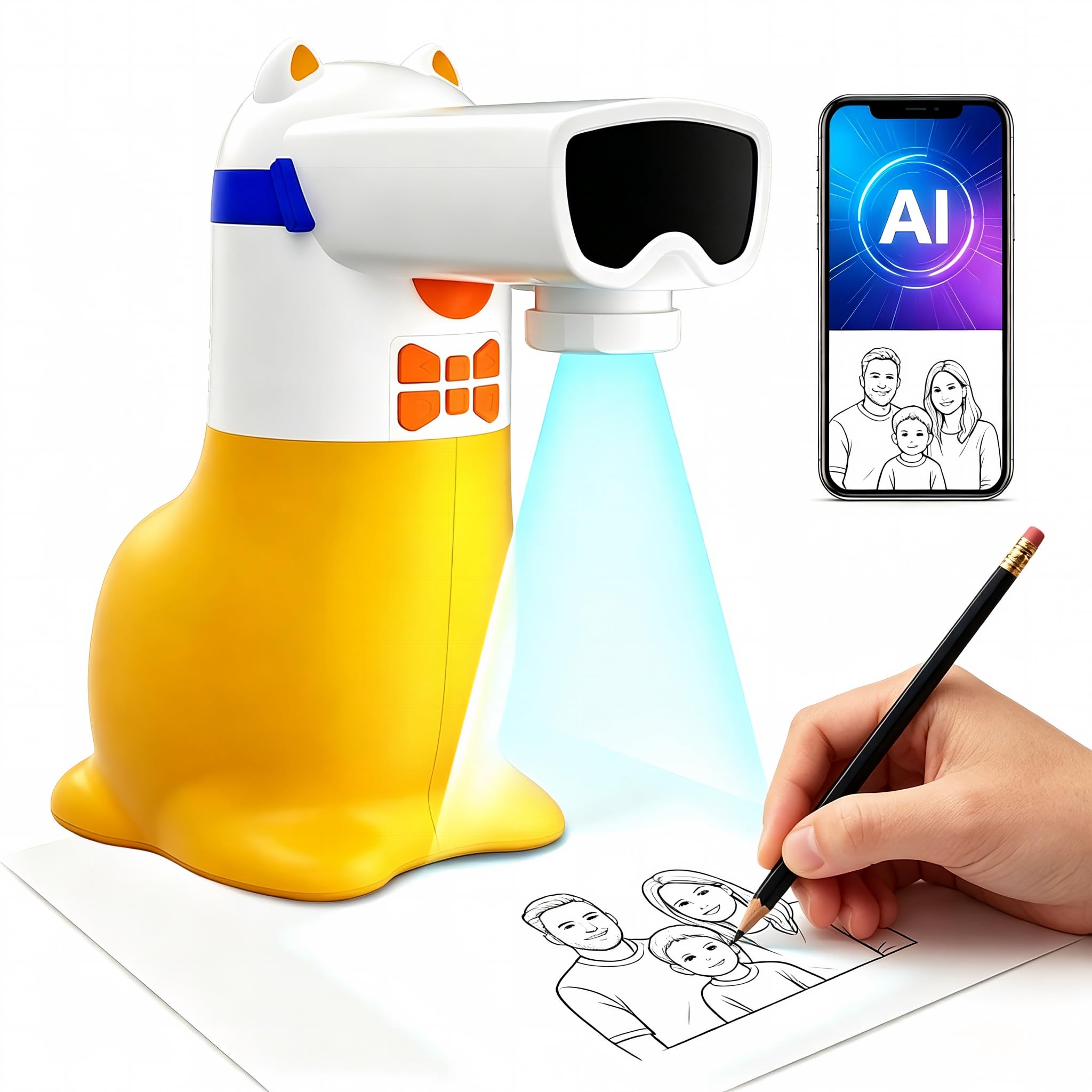 AI Drawing Projector for Kids (Yoturetoys)