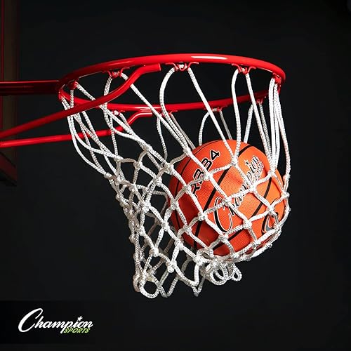 Vista 72 de Champion Sports® Rubber Basketballs – Heavy Duty Pro-Style, Indoor/Outdoor Use, Premium Basketball Equipment for Physical Education, Various Sizes &