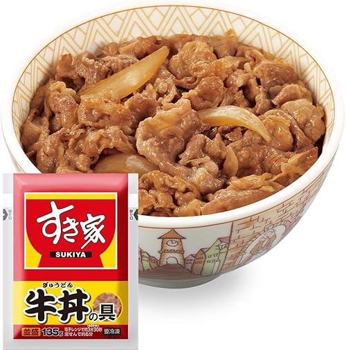 （16:30時点） すき家 牛丼の具 (135g×32)【どんぶり/おかず】 (冷凍食品 レンジか湯せんで簡単調理) オリジナルボックス入り