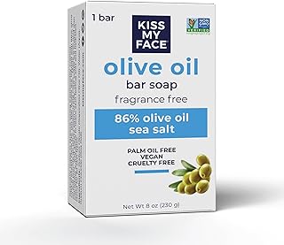 Kiss My Face Jabón en barra sin fragancia de ...