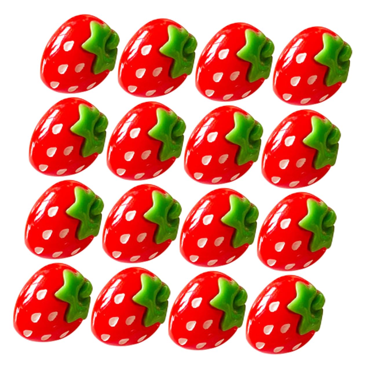EXCEART Puntine da Disegno e Multifunzionali 30 Pezzi a Forma di Fragola in Resina Rossa Resistenti per Lavagne in Sughero e Attività di Arte e Artigianato