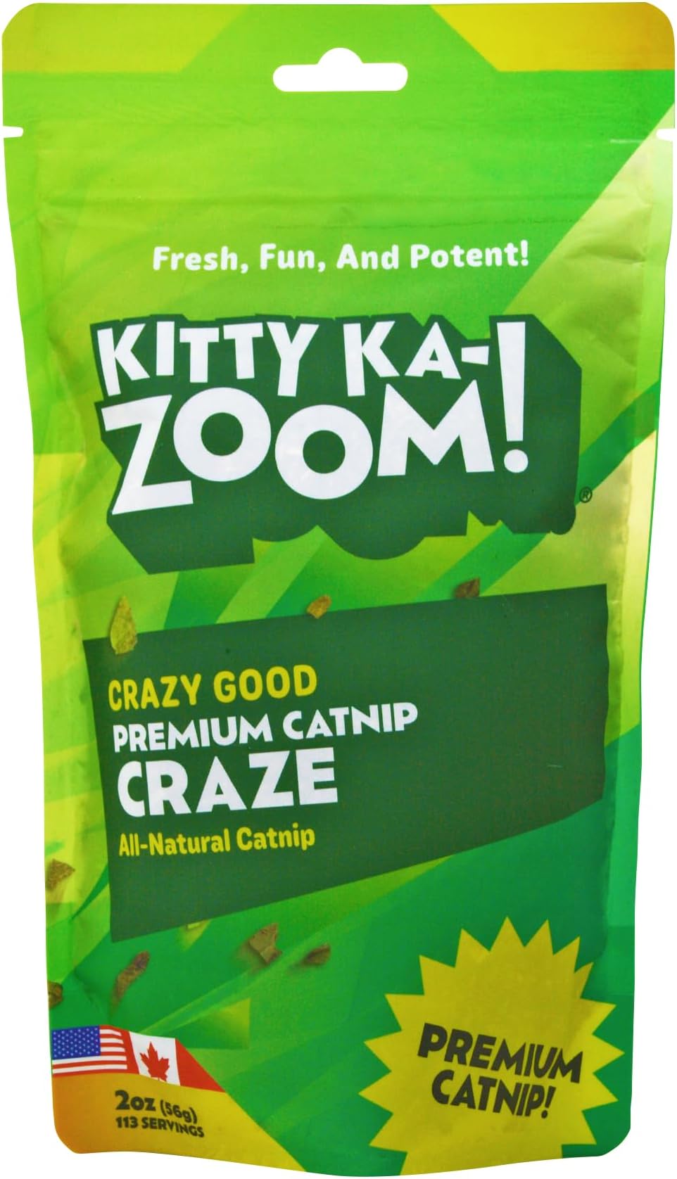 Catnip Craze - Catnip Mix | Hand Harvested Fresh Catnip Grown in Canada and The USA