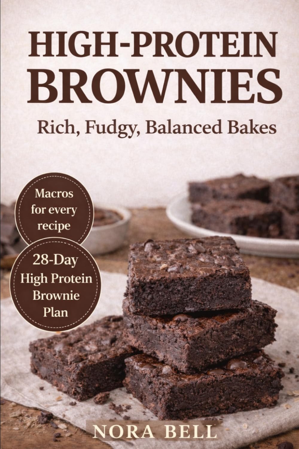 HIGH-PROTEIN BROWNIES: Rich, Fudgy, Balanced Bakes (THE HIGH PROTEIN COMFORT BAKING SERIES)