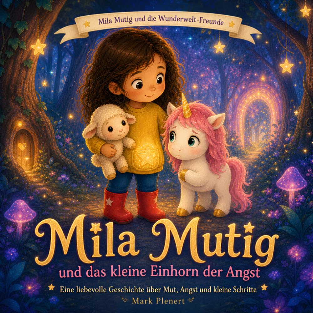 Mila Mutig und das Kleine Einhorn der Angst: Eine liebevolle Geschichte über Mut, Angst und kleine Schritte (Mila Mutig und die Wunderwelt Freunde)
