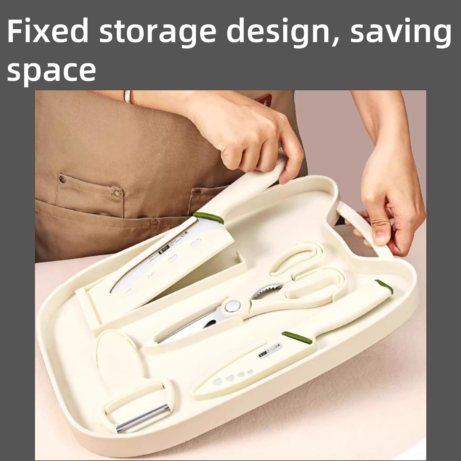 Portable Camping Kitchen Utensil Set, 5pcs Cute Camping Accessories Cooking, Camp Kitchen Accessories & Organizer, Camping Equipment, Camping Tools & Stuff