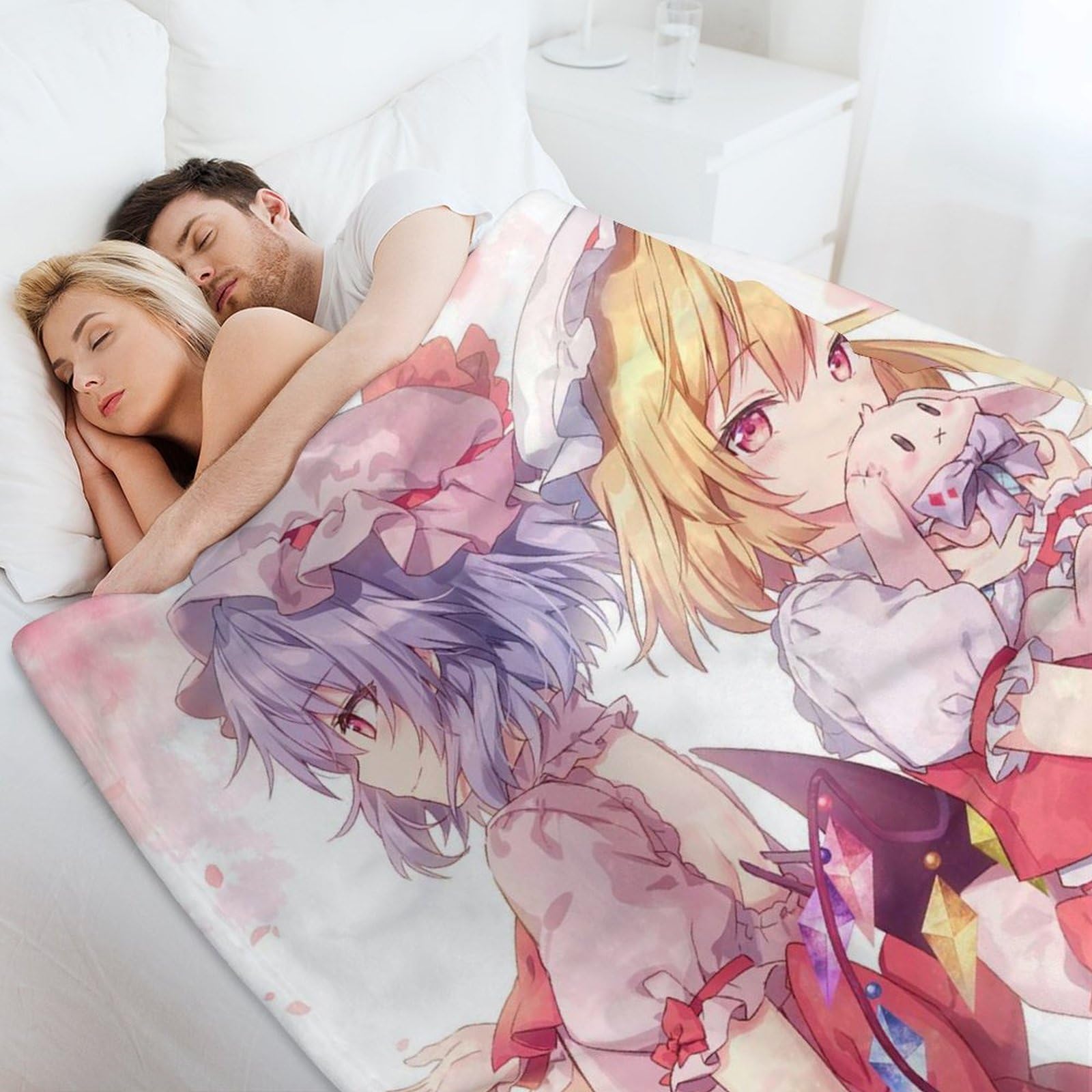 東方　フラン　ブランケット　毛布 Amazon｜毛布 シングル ブランケット マイクロファイバー 暖かい