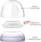 Maymom Sealing Disc for Philips Avent Natural and PP Bottles or Natural Glass Bottles