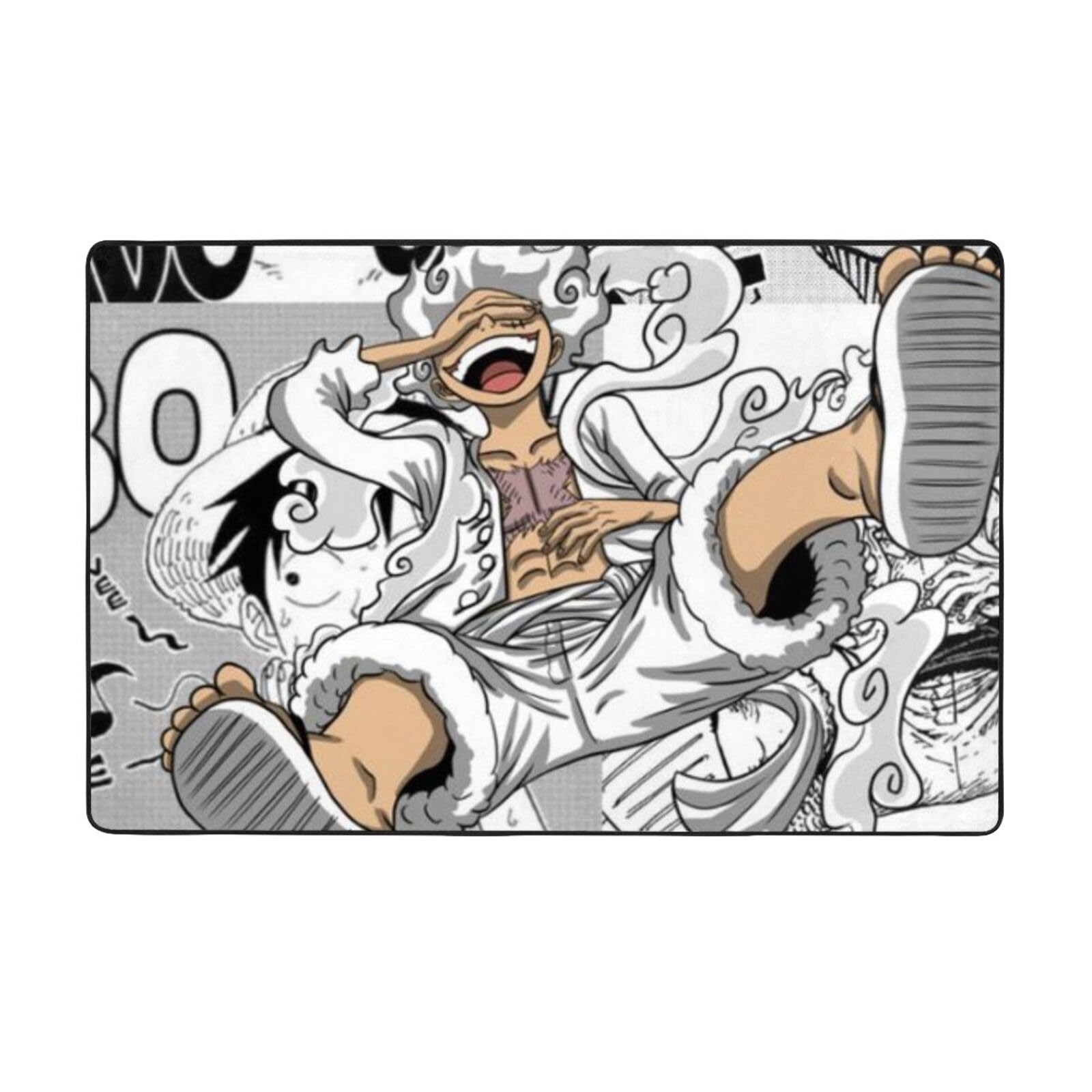 Amazon | ワンピース ルフィ ギア5 (1) アニメ カーペット 長方形