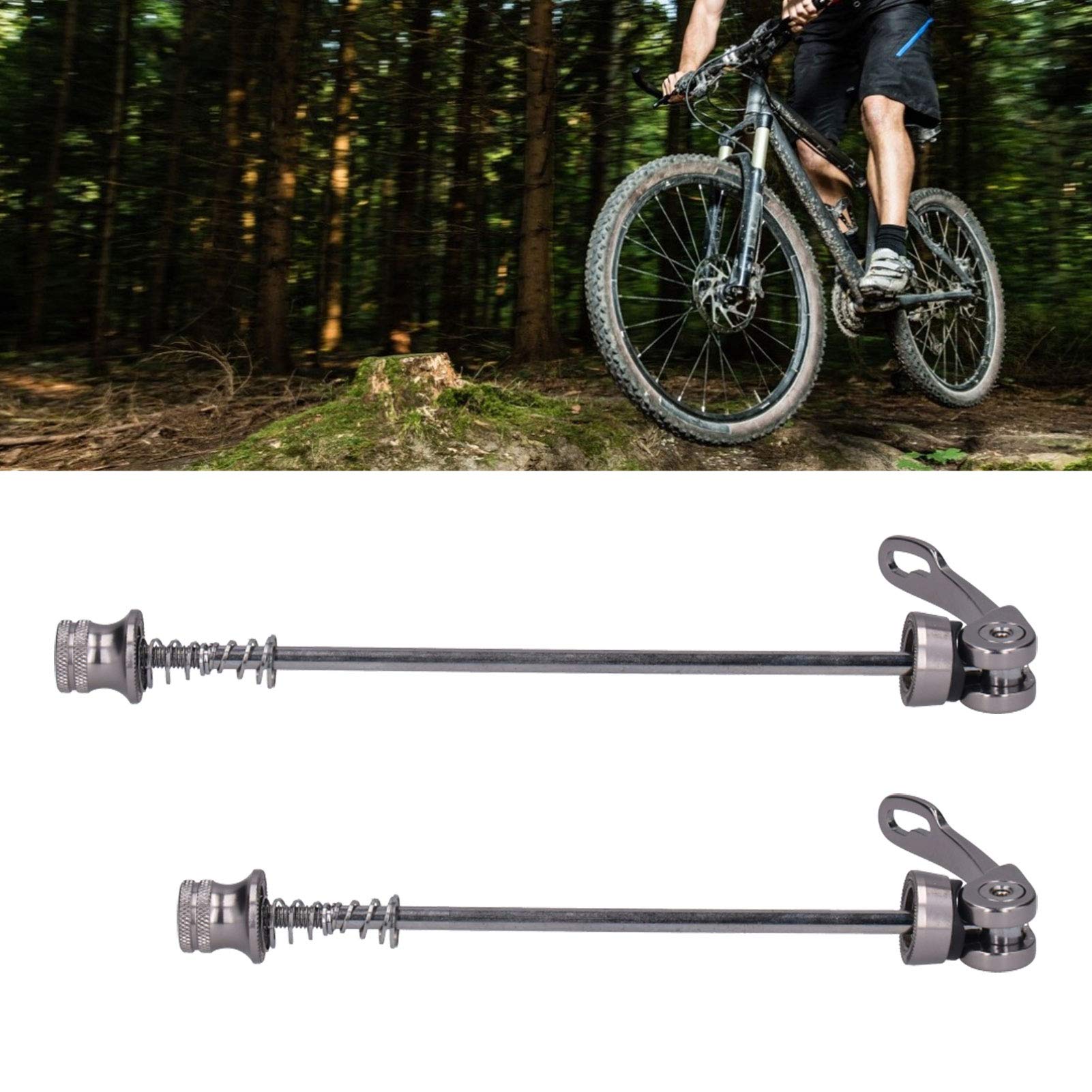Spiedini Rapidi In Titanio Leggero: Per MTB, Strada E Bici Da Corsa - Sgancio Facile E Sicurezza