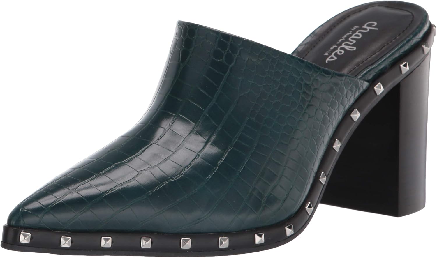 CHARLES BY CHARLES DAVID womens Dawson Mule, Emerald Green, 6 US