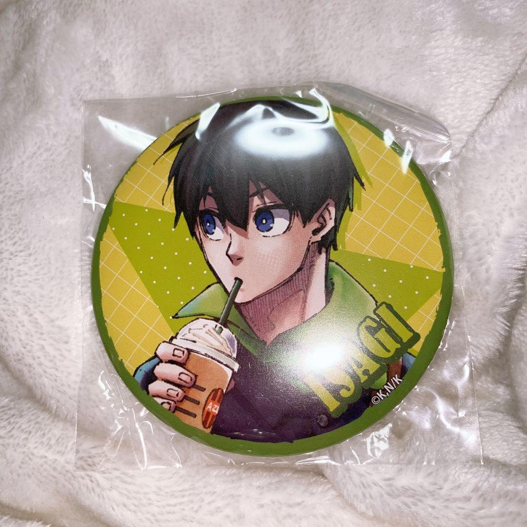 Amazon.co.jp: ブルーロック 当たり 缶バッジ 私服 75mm 潔 世一 