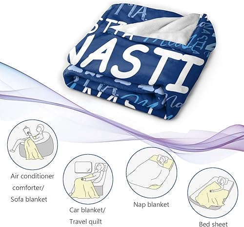 Miniatura 4 de Huuytuu Mantas de bebé personalizadas para niño y niña, manta de bebé personalizada con nombre para niños y adultos, mantas suaves personalizadas