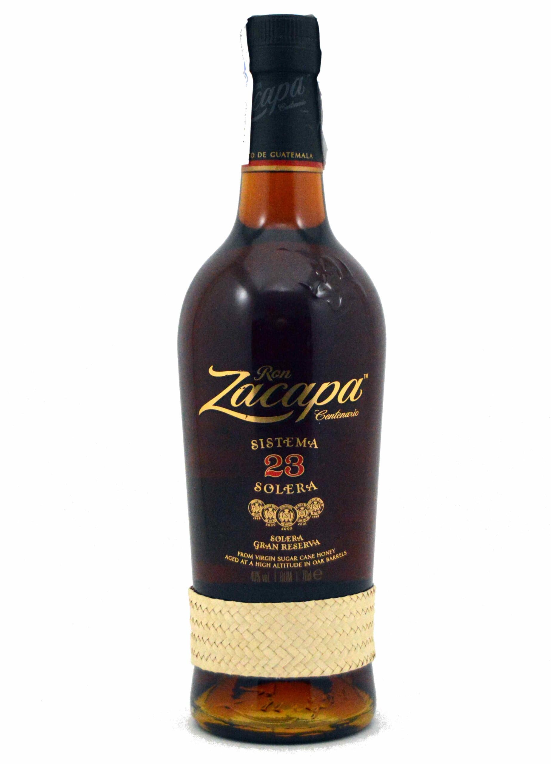 Zacapa Centenario 23 Solera Gran Reserva Ron de Guatemala con Estuche de regalo - 700 ml