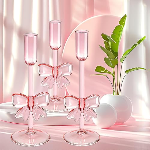 Miniatura 5 de 3 portavelas de arco de cristal, candelabros de cristal para decoración del día de San Valentín, boda, mesa, centro de mesa, decoración del hogar